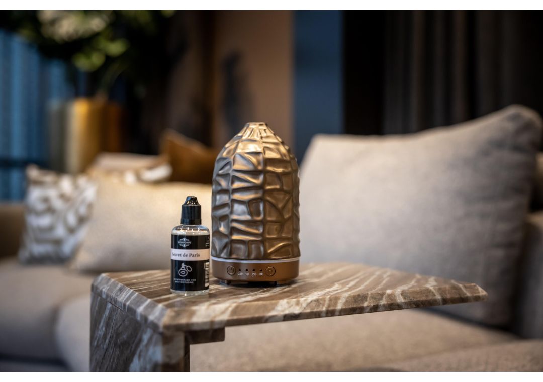 Kalme sfeer met aroma diffuser voor babykamer