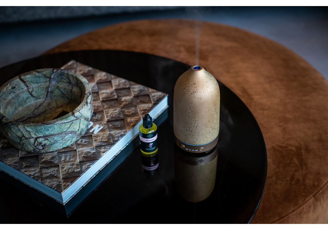 Diffuser in je slaapkamer om te helpen ontspannen