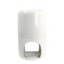 Shiny Duo White scented wax burner