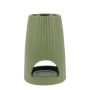 Brûleur Fondants Parfumés Rib Rond Vert Armée
