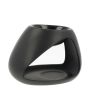 Triangle Black scented wax burner