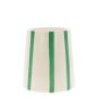 Stripes Green scented wax burner
