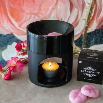 Shiny Duo Matt Chique Black waxbrander geurbrander