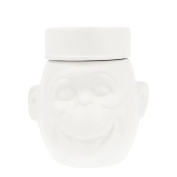Monkey Big Smile White scented wax burner