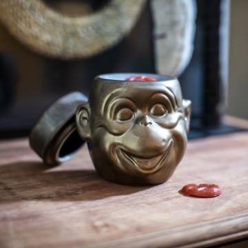 Monkey Big Matt Gold scented wax burner