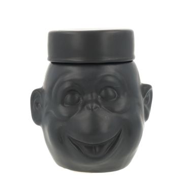 Brûleur Fondants Parfumés Monkey Big Smile Noir Mat