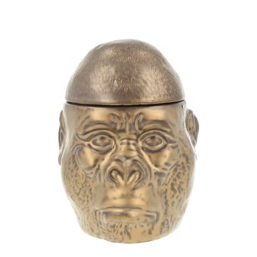 Gorilla Bokita Matt Gold scented wax burner