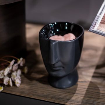Brûleur Fondants Parfumés Visage Noir