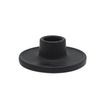 Disk Schwarz Kerzenhalter Stabkerze