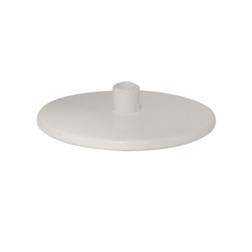 Disk XL Weiß Kerzenhalter Stabkerze