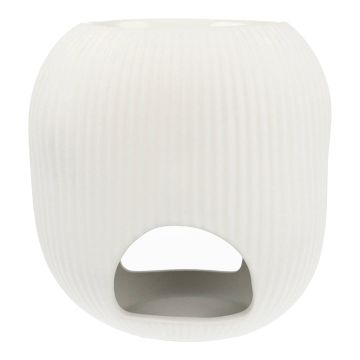Oval High White wax burner ScentBurner