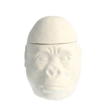 Gorilla Bokita Matt White scented wax burner