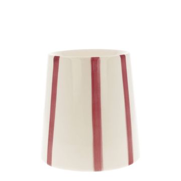 Stripes Red scented wax burner