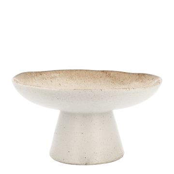 Bowl Chalice Clay White voor Kaarsenzand 205x205x110mm